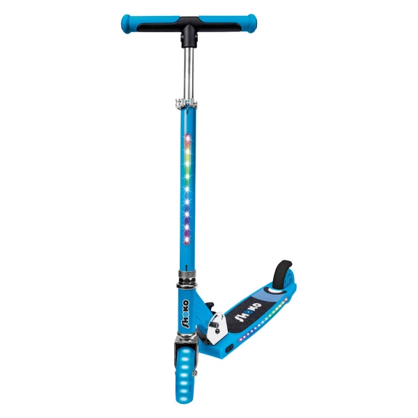 SHOKO KIDS SCOOTER FLEX PRO WITH 2 WHEELS IN BLUE COLOR FOR 5+ YEARS