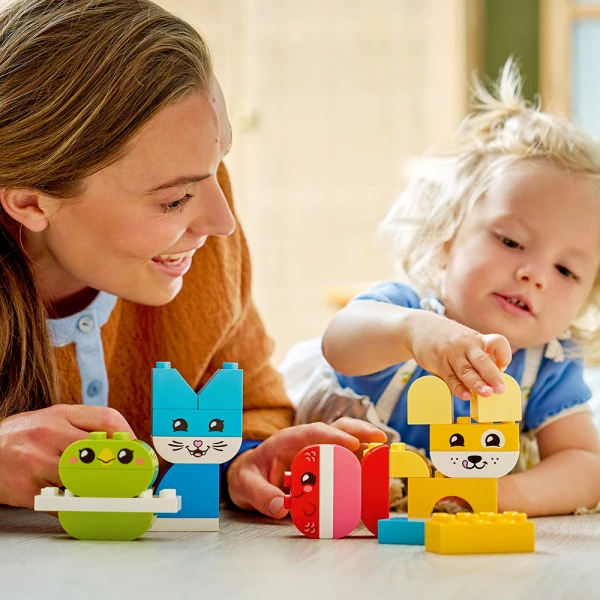 LEGO® DUPLO® MY FIRST 3 ΣΕ 1 ΔΗΜΙΟΥΡΓΙΚΑ ΧΑΡΙΤΩΜΕΝΑ ΚΑΤΟΙΚΙΔΙΑ