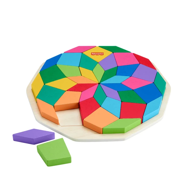 FISHER PRICE ΞΥΛΙΝΟ ΠΑΖΛ 41 τεμ. MANDALA