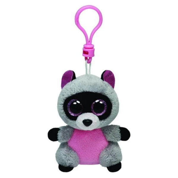 TY BEANIE ΧΝΟΥΔΩΤΟ 8.5 εκ. ΜΕ ΚΛΙΠ - RACCOON
