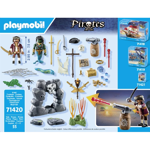 PLAYMOBIL PIRATES TREASURE HUNT