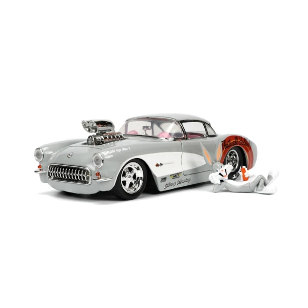 1:24 BUGS BUNNY & 1957 CHEVROLET CORVETTE CAR