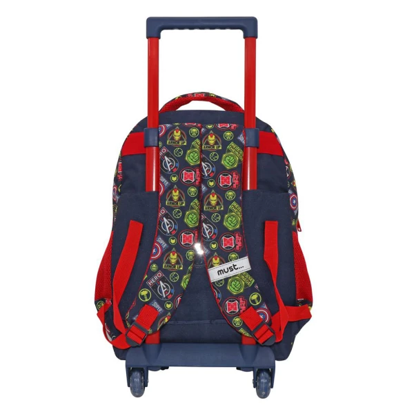 MUST SCHOOL TROLLEY BACKPACK 34X20X45 cm 3 CASES AVENGERS ASSEMBLE