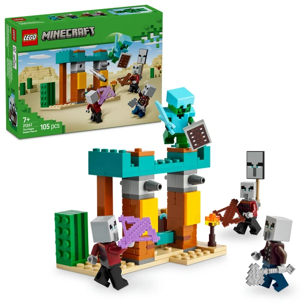 LEGO® MINECRAFT® THE ILLAGER DESERT PATROL