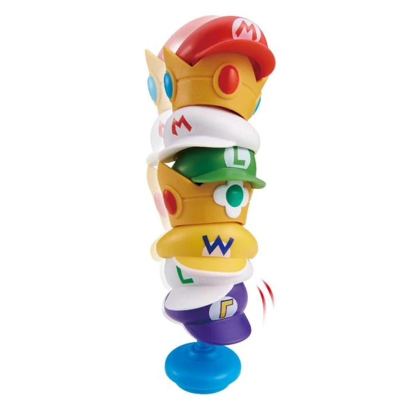 SUPER MARIO ΠΑΙΧΝΙΔΙ ΙΣΟΡΡΟΠΙΑΣ CAP STACKER