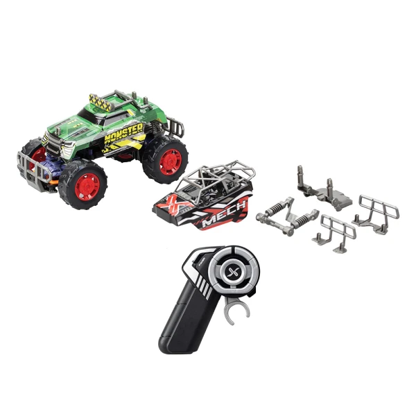 EXOST BUILD 2 DRIVE DELUXE SET (MIGHTY CRAWLER) REMOTE CONTROL & ASSEMBLED RACE CAR 