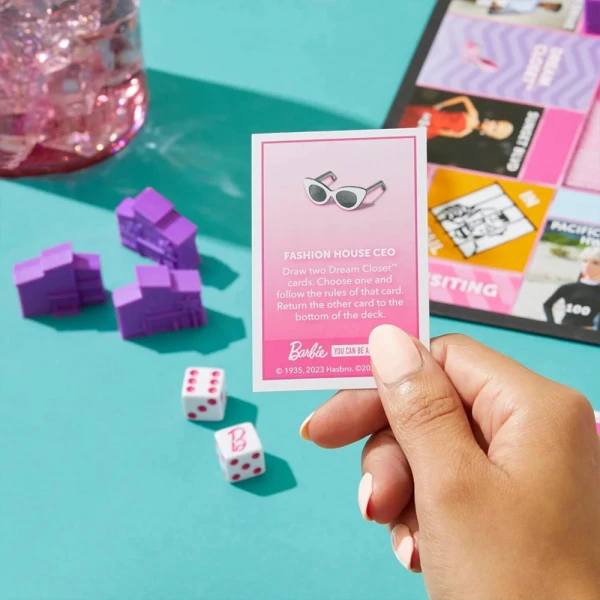 ΕΠΙΤΡΑΠΕΖΙΟ ΠΑΙΧΝΙΔΙ MONOPOLY BARBIE