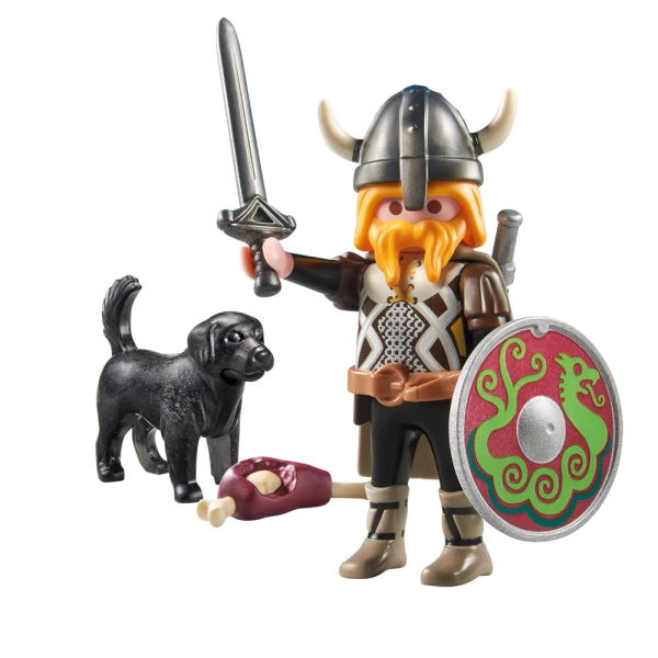 PLAYMOBIL SPECIAL PLUS VIKING WITH GUARD DOG