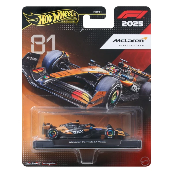 HOT WHEELS ΣΥΛΛΕΚΤΙΚΑ ΑΥΤΟΚΙΝΗΤΑΚΙΑ F1 - 81 McLAREN FORMULA ONE TEAM