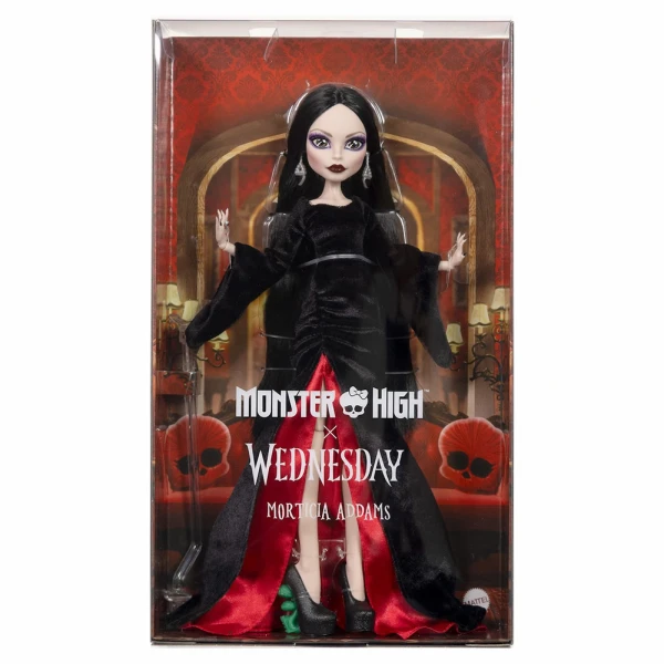 MONSTER HIGH WEDNESDAY ΣΥΛΛΕΚΤΙΚΗ ΚΟΥΚΛΑ MORTICIA ADDAMS