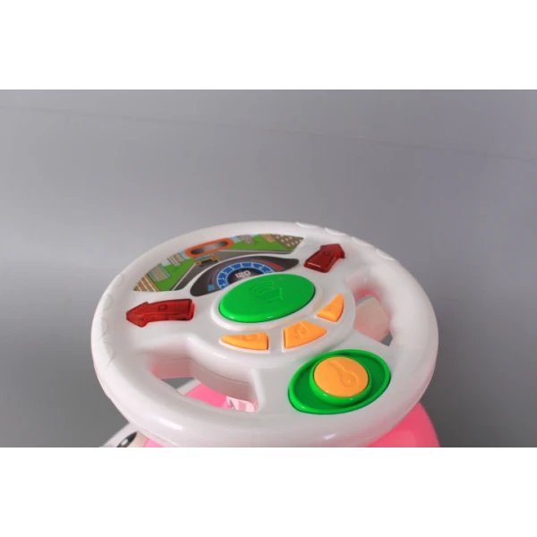 WALKER ANIMAL PINK WITH LIGHTS AND SOUNDS