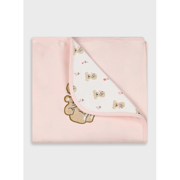 ENERGIERS INFANT\'S BLANKET GIRL LIGHT PINK