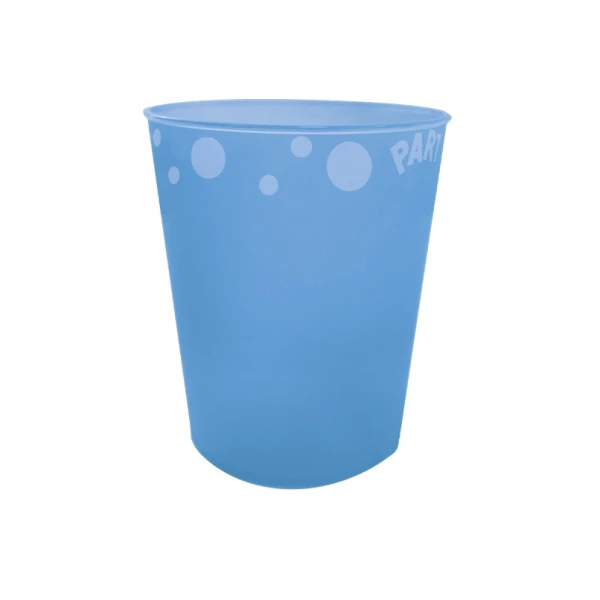 REUSABLE CUP PARTY 250ml BLUE