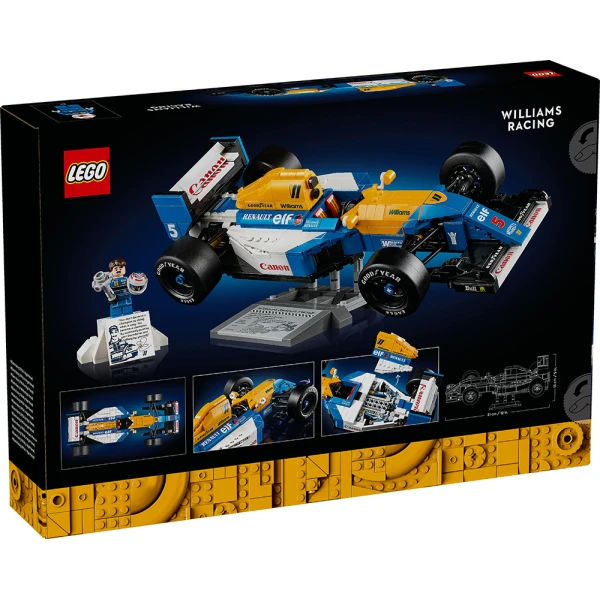 LEGO® ICONS WILLIAMS RACING FW14B & NIGEL MANSELL