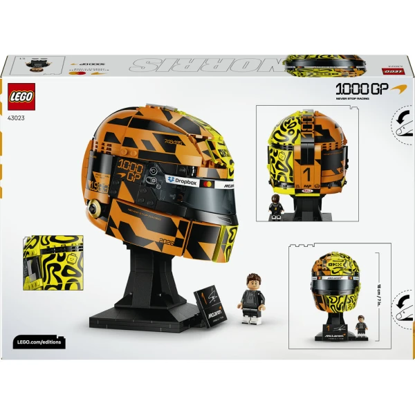 LEGO® EDITIONS McLAREN MASTERCARD F1 TEAM LANDO NORRIS HELMET