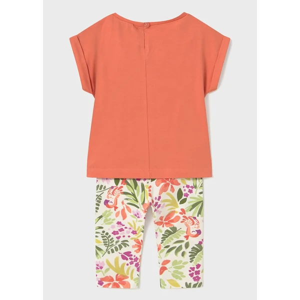 MAYORAL SET LEGGINGS PRINTED CARROT 