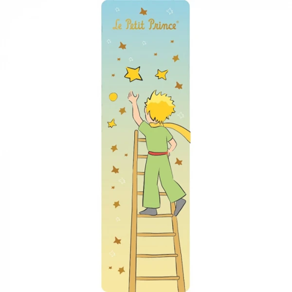 KIUB BOOKMARK 5×21 cm. THE LITTLE PRINCE ON A LADDER