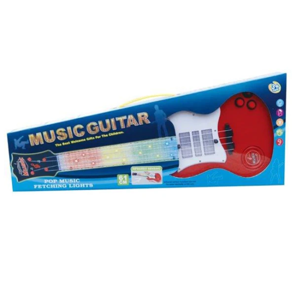 ELECTRIC GUITAR WITH MUSIC AND LIGHT