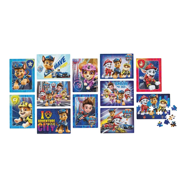 PAW PATROL Η ΤΑΙΝΙΑ ΠΑΖΛ 12 ΣΕ 1
