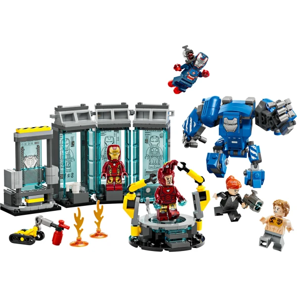 LEGO® SUPER HEROES ΤΟ ΕΡΓΑΣΤΗΡΙΟ ΤΟΥ ΑΙΡΟΝ ΜΑΝ - Η ΑΙΘΟΥΣΑ ΣΤΟΛΩΝ