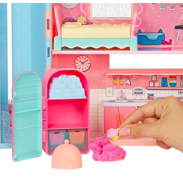 LOL SURPRISE SQUISH SAND MAGIC HOUSE WITH TOT SISTER