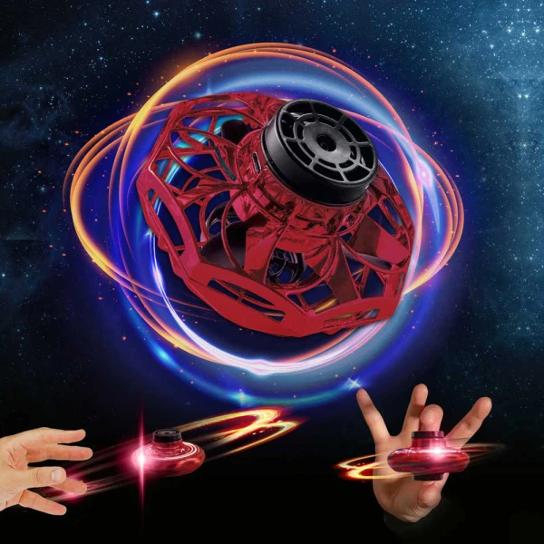 RED5 VORTEX SPINNER ΣΕ ΚΟΚΚΙΝΟ ΧΡΩΜΑ ΜΕ ΦΩΤΙΣΜΟ LED