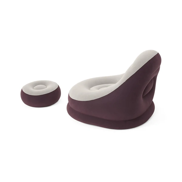 BESTWAY INFLATABLE 121X100X86 cm COMFORT CRUISER LOUNGE BORDEAUX