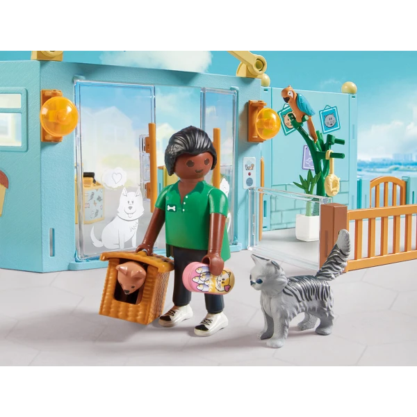 PLAYMOBIL MY LIFE ANIMAL HOTEL