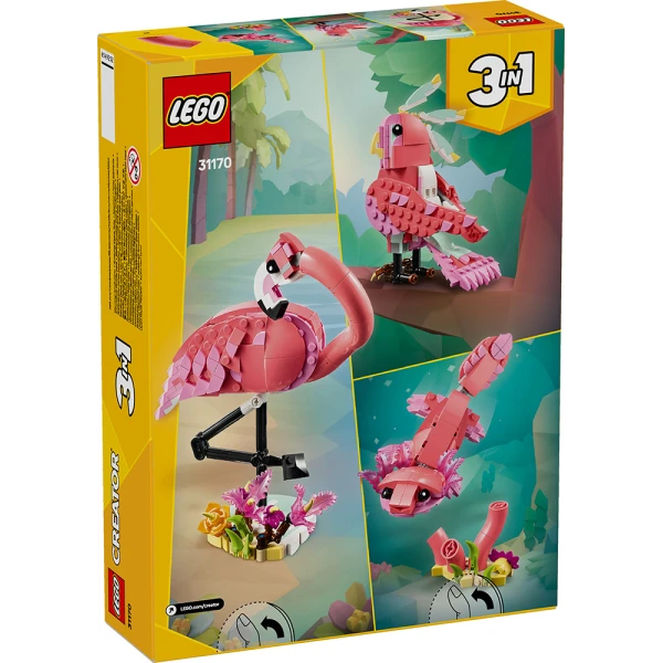 LEGO® CREATOR WILD ANIMALS - PINK FLAMINGO