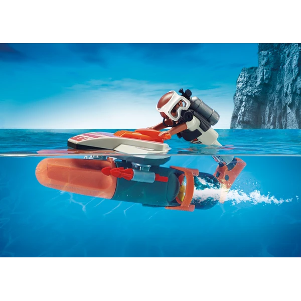 PLAYMOBIL TOP AGENTS ΥΠΟΘΑΛΑΣΣΙΟ ΤΖΕΤ ΤΗΣ SPY TEAM