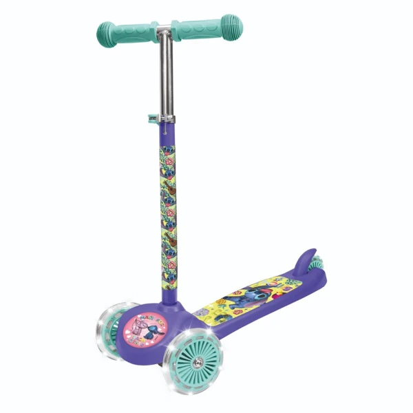 SCOOTER PLUS STITCH ΜΕ ΦΩΤΙΖΟΜΕΝΕΣ ΡΟΔΕΣ