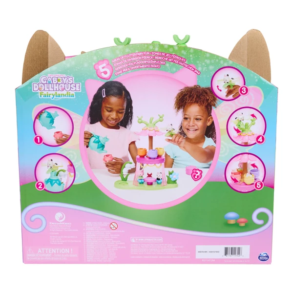 GABBY\'S DOLLHOUSE FAIRYLANDIA ΣΕΤ ΠΑΙΧΝΙΔΙΟΥ FLUTTER-RIFFIC TEA PARTY