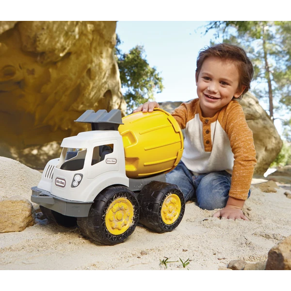 LITTLE TIKES DIRT DIGGERS VEHICLE 2 IN 1 CEMENT MIXER