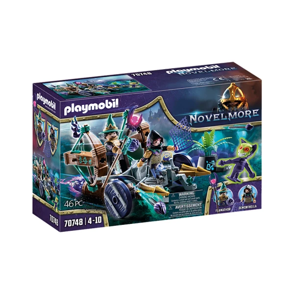 PLAYMOBIL NOVELMORE ΑΜΑΞΑ ΜΕ ΚΥΝΗΓΟ ΤΕΡΑΤΩΝ
