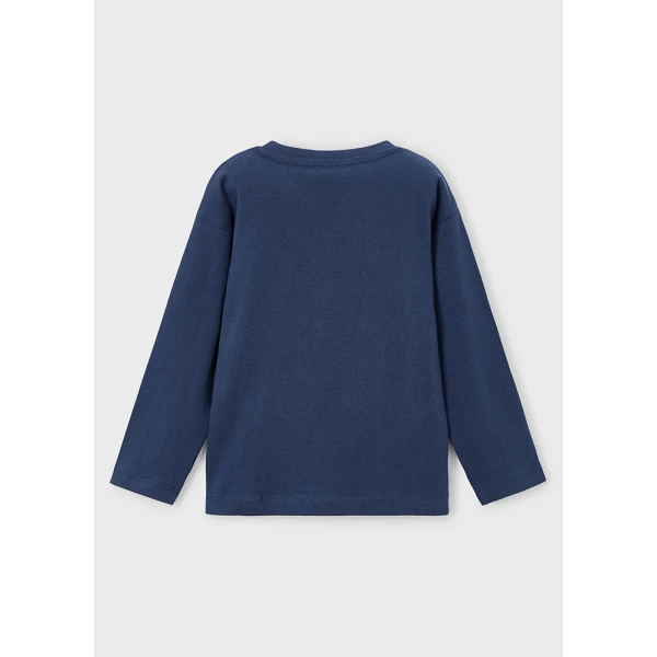 MAYORAL  LONG-SLEEVE T-SHIRT INTERACTIVE BLUE 