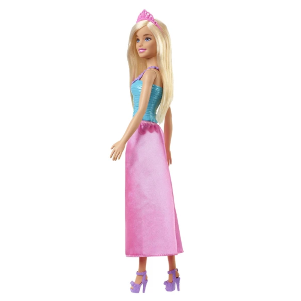 ΚΟΥΚΛΑ BARBIE ΠΡΙΓΚΙΠΙΚΟ ΦΟΡΕΜΑ ΜΠΛΕ-ΡΟΖ