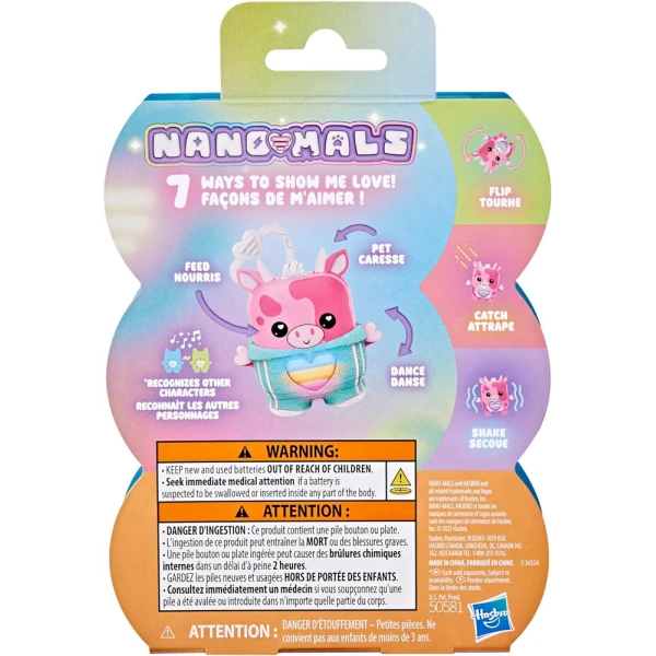 NANO-MALS ELECTRONIC FIDGET PET - MOOTILDA THE STRAWBERRY COW