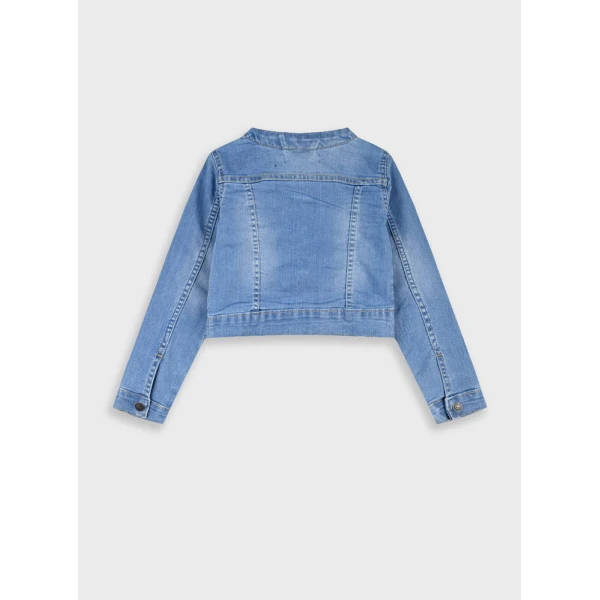 ENERGIERS JACKET GIRL BLUE DENIM