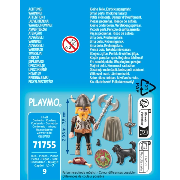 PLAYMOBIL SPECIAL PLUS VIKING WITH GUARD DOG