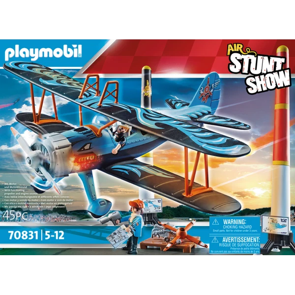 PLAYMOBIL AIR STUNT SHOW ΔΙΠΛΑΝΟ ΦΟΙΝΙΚΑΣ