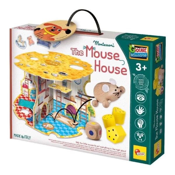 LISCIANI CAROTINA EDUCATIONAL GAME THE MOUSE HOUSE