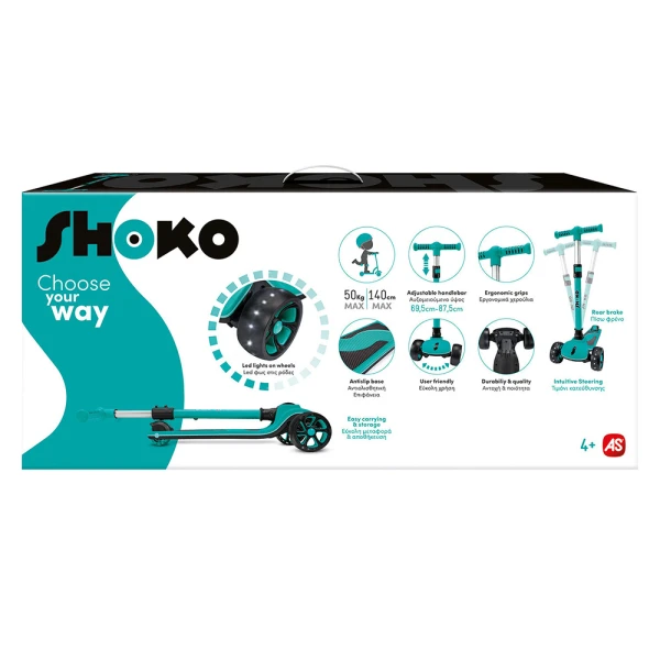 SHOKO ΠΑΙΔΙΚΟ SCOOTER XSPEED MINTY BREEZE