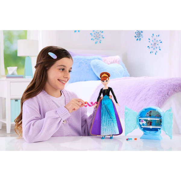 DISNEY FROZEN DOLL ANNA WITH JEWEL BOX
