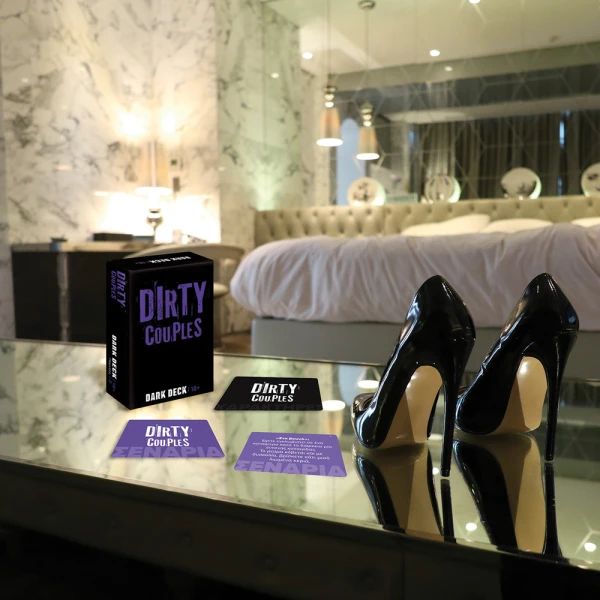AS GAMES ΕΠΙΤΡΑΠΕΖΙΟ ΠΑΙΧΝΙΔΙ ΜΕ ΚΑΡΤΕΣ DARK DECK DIRTY COUPLES ΓΙΑ ΗΛΙΚΙΕΣ 18+ ΧΡΟΝΩΝ