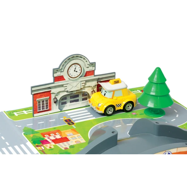 ROBOCAR POLI BROOMS TOWN MAP ΑΡΧΗΓΕΙΟ
