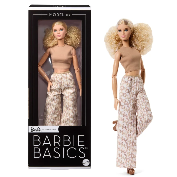 BARBIE BASICS ΚΟΥΚΛΑ ΞΑΝΘΙΑ ΣΓΟΥΡΑ ΜΑΛΛΙΑ