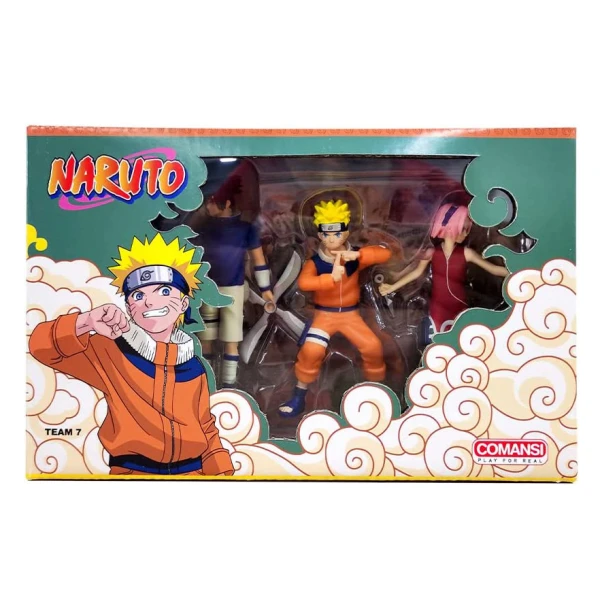 COMANSI ΜΙΝΙΑΤΟΥΡΕΣ NARUTO ΣΕΤ ΔΩΡΟΥ 3 τεμ.