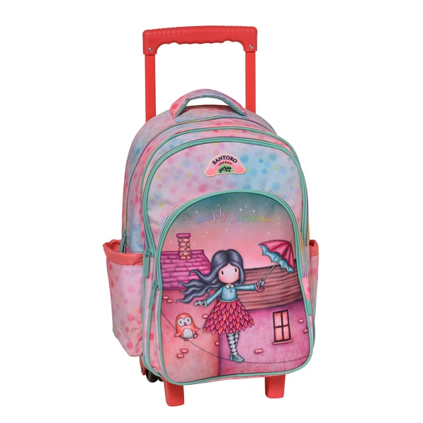 MULTI-COMPARTMENT TROLLEY BACKPACK GORJUSS LIGHT AS A FEATHER