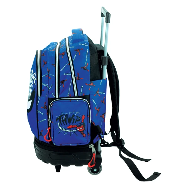 PRIMARY SCHOOL DETACHABLE TROLLEY SPIDERMAN EVERGREEN