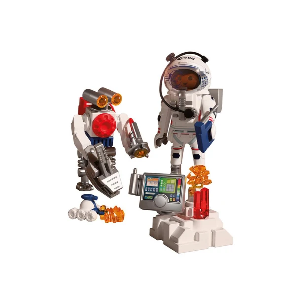 PLAYMOBIL ESA ASTRONAUT WITH ROBOT